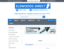 Tablet Screenshot of elswoodsdirect.com